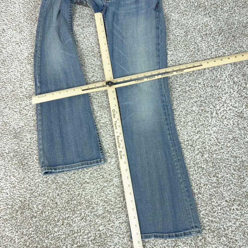 BKE Jeans Womens 29 Blue Bootcut Embroidered Pockets Medium Wash Denim‎ Western